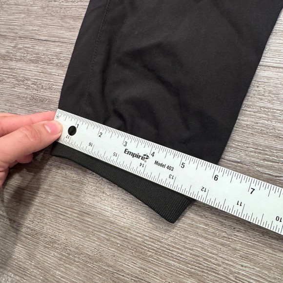 Zara Pants Mens Medium Black Cargo Joggers Drawstring 31x25 Casual Lounge Pocket - Picture 9 of 9